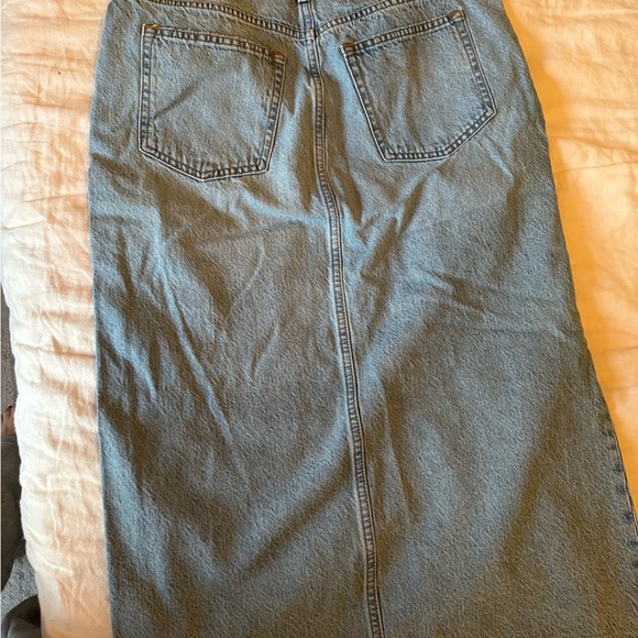 Abercrombie Denim Midi Skirt - Picture 7 of 9